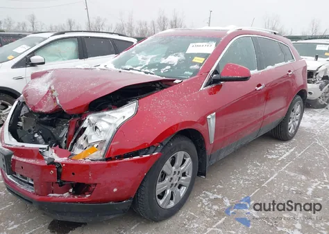 2014 Cadillac Srx Luxury Collection z USA, uszkodzony, nr VIN 3GYFNBE30ES563621